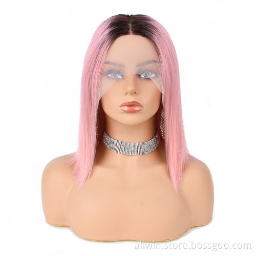 Wholesale Brazilian Hair HD Lace Frontal Wig,Unprocessed 13*4 4*4 Human Hair Full Lace Wig, Transparent Lace Frontal Wigs For Bl